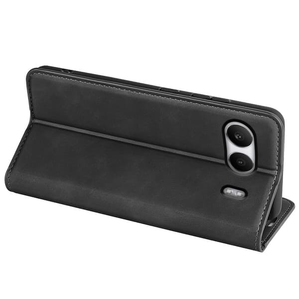 OnePlus Nord 4 -kotelo lompakkokotelo puhelinkotelo lompakko - musta musta musta
