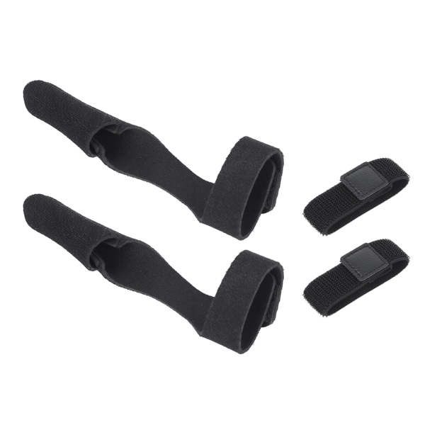 2-pack Portabelt Fiskespöbälte Hög Flexibilitet Spöskydd Hattband Fästbandage Set Tillbehör