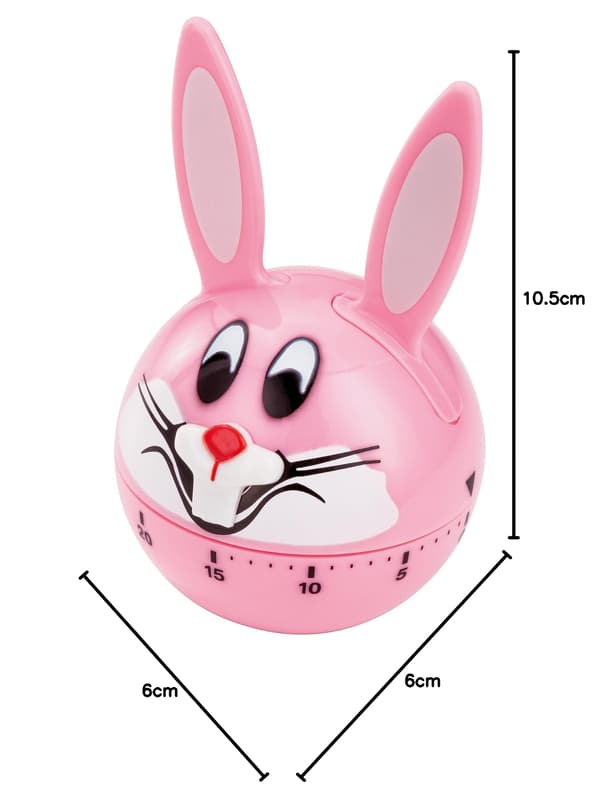 Kjøkkentimer 60 Minutters Opptrekkbar Koketimer rabbit