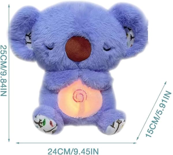 2024 Ny Åndedræts-bamse, Angstlindring for Voksne, Angstlindrende Bamse, Odder Sovende Kammerat