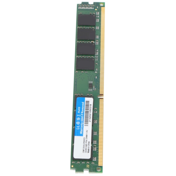 DDR3 RAM 1333MHz 1,5V 240 ben ubuffret ikke-ECC hukommelsesmodul til stationær computer 2GB