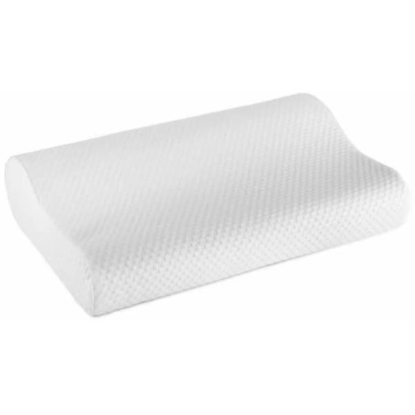 Nakkepude, Slow Rebound Air Layer Wave, Voksenpude, Bølgeformet pude, Enkel nakkepude