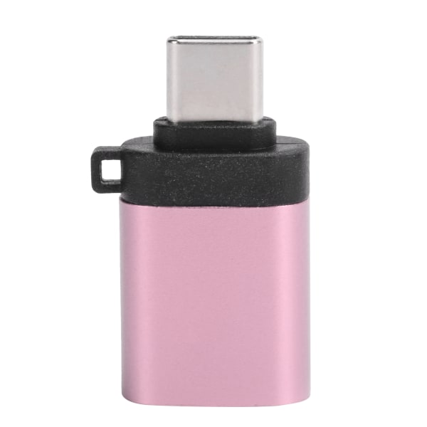 USB3.0 Hona till TypeC Adapter Converter Laddningsdata OTG Stretch Head utan kedja (Rosa)