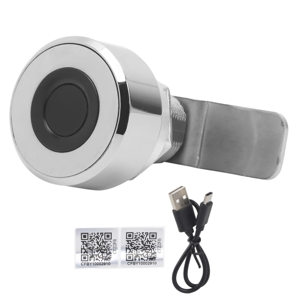 Smart skåp Nyckellöst lås Fingeravtryck Bluetooth APP Fjärrupplåsning Säkerhetsenhet för låda Säker filbox