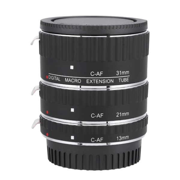 Meike Autofokusering Makro Förlängning Lins Adapter Tube Rings Set för Canon EF S Mount DSLR(A)