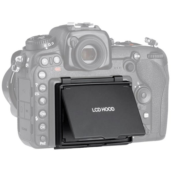 LCD-skärmskydd Pop up-kamera Solskydd Visir Solskydd Cover till Nikon D500