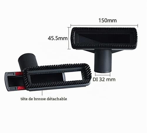 32 mm tillbehörskit för dammsugare, 5 delar