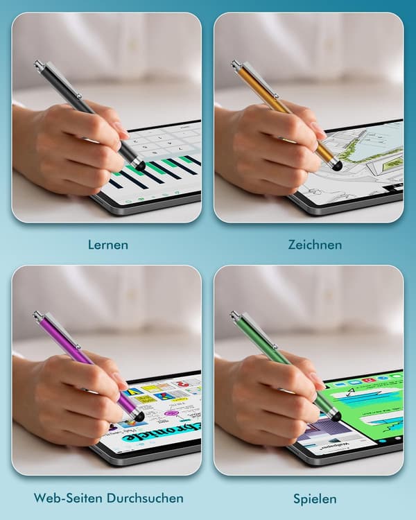 10 stk. tablet-styluspenne touchpen til mobiltelefon tablet-styluspen til tablet
