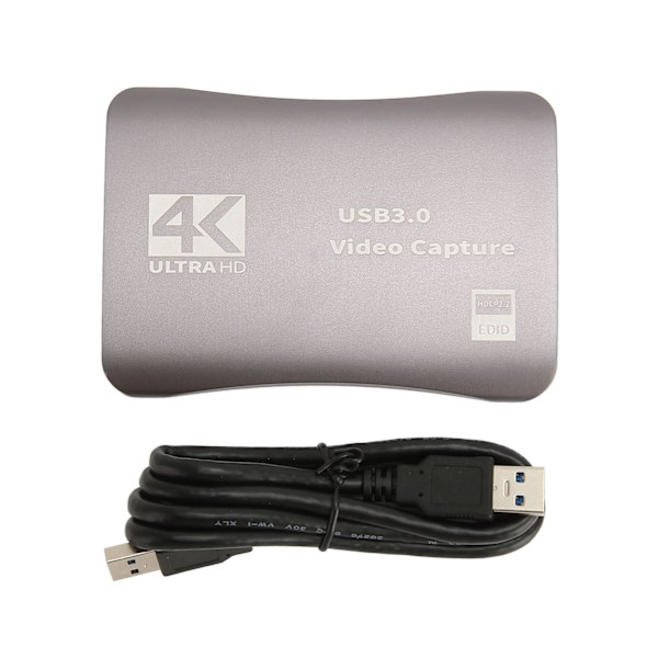 HD Multimedia Interface Capture Card USB 4K Loop Out Ljud Video Capture Card för Xbox One för PS3 för PS5 Laptop C328