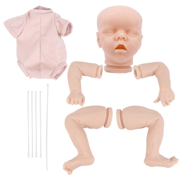 Reborn Baby Doll Kits 18inch DIY Doll Making Supplies Lifelike Newborn Baby Dolls Kits18inch