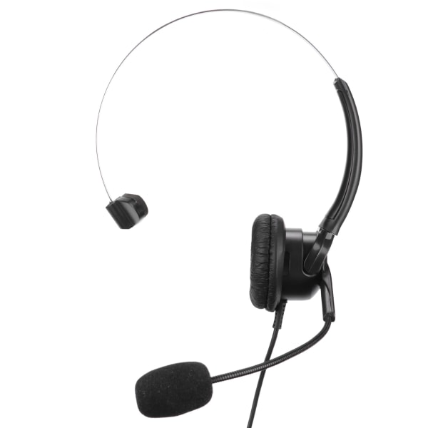 Telefon Headset RJ9-øretelefon med 330° justerbar mikrofon til hjemme- og callcenter-kontor-fastnettelefon