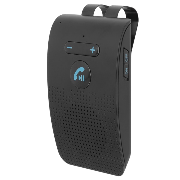 Bil Bluetooth-højttalertelefon Trådløs solskærmsmodtageradapter Håndfri MP3-højttaler med klips bagpå