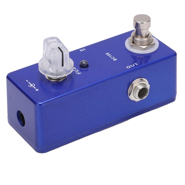 Fuzz Effect Mini Metal Effector Pedal med True Bypass-musikinstrumenttilbehør