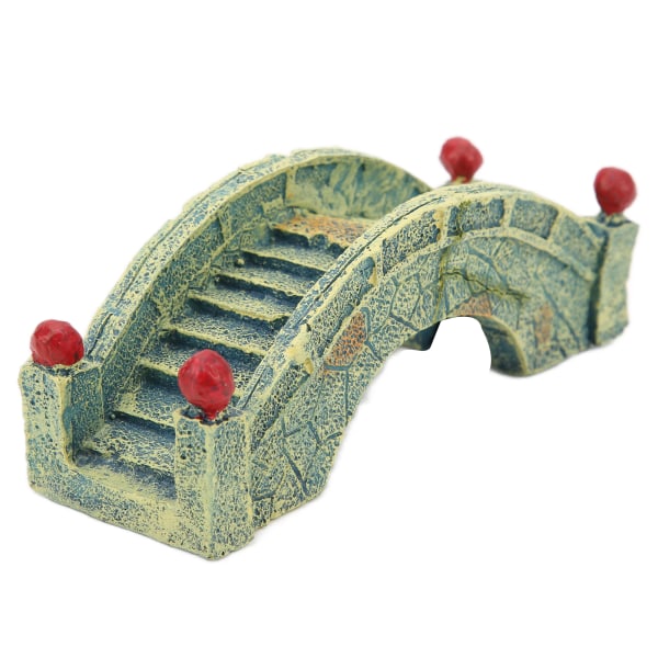 Aquarium Landscaping Bridge Fish Tank Resin Bridge for Fish Tank Landscaping dekorasjon