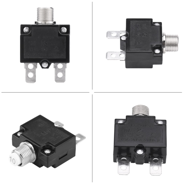 10A 125/250V Nulstil termisk kontakt afbryder overstrøm overbelastningsbeskytter til generator