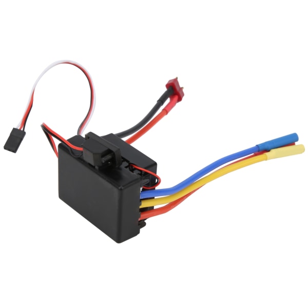 60A vattentät borstlös ESC elektrisk hastighetskontroll för SCX10 1/10 RC bilmodell T-kontakt