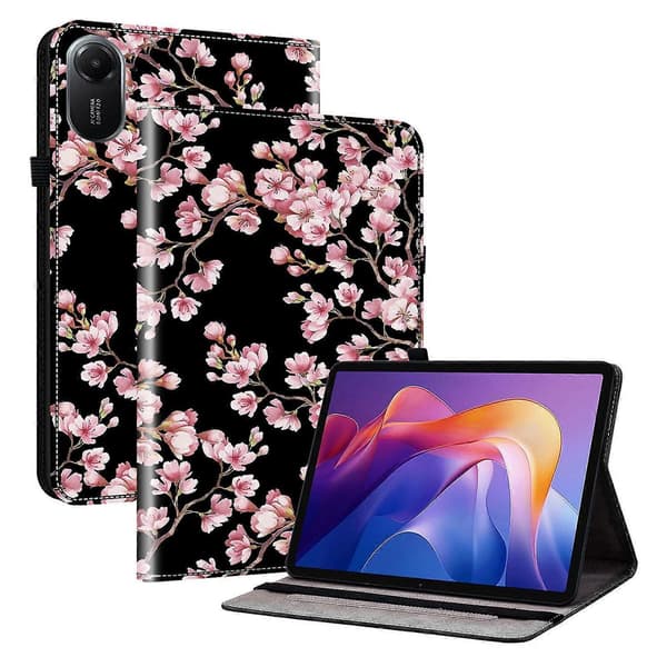 Leather Case for Xiaomi Redmi Pad 2 Pattern Printed Stand Tablet Cover with Card Slot