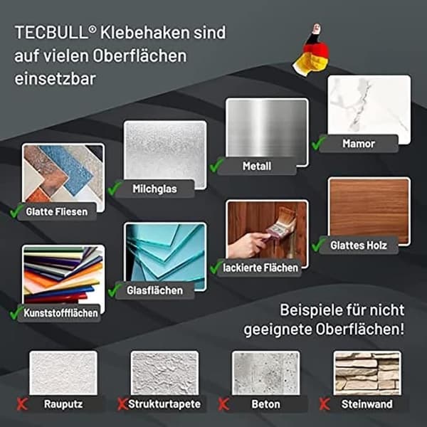5 kpl itseliimautuvia koukkuja, lasten naulakko, seinäkoukut repuille, hatuille ja takeille