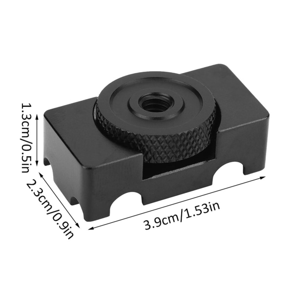 Kamera USB kabellåsklämma - Aluminiumlegering Tether DSLR kameraskydd
