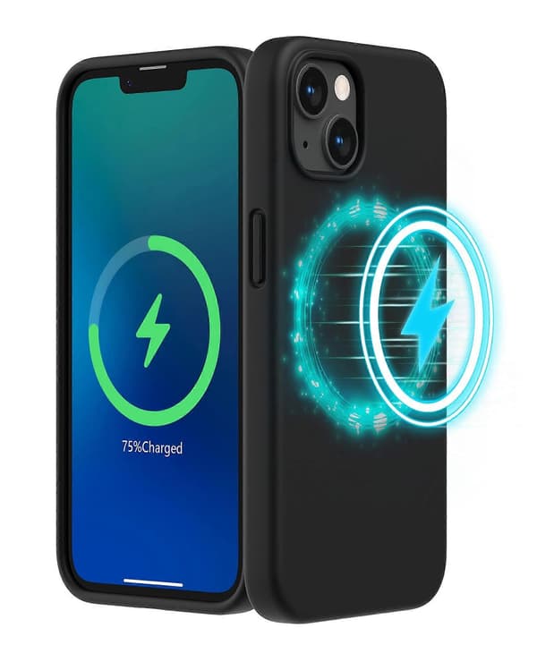 Magnetisk skal designet til iPhone 13 (Sort)
