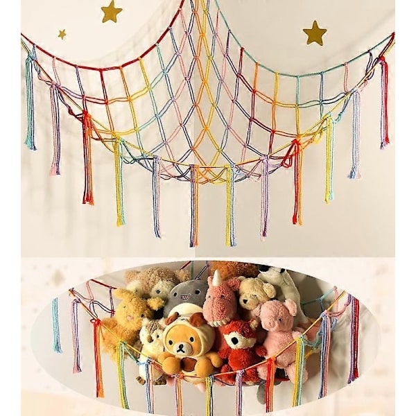 Storage Hammock or Net for Stuffed Animals - Large Toy Hammock