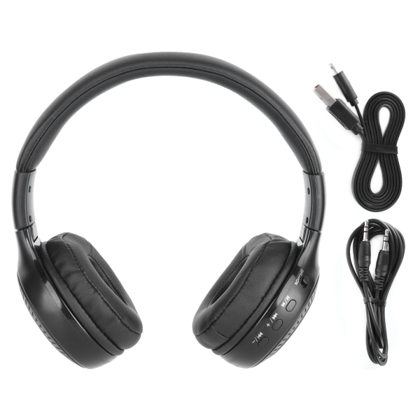 B19 Bluetooth Headset Löstagbart hopfällbart Bass On Ear Headset för PC Mobiltelefon Studio