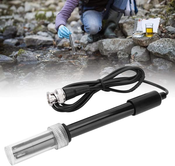Elektronisk pH-mätare Akvarium PH-sensor Sensor 0-14PH ABS Hög känslighet, hög precision, noggrann och pålitlig industriell utrustning