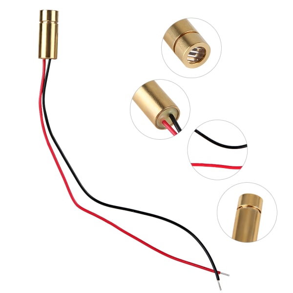 Punainen linjalaserdiodimoduuli - 650nm 5mw, 2.8-5V