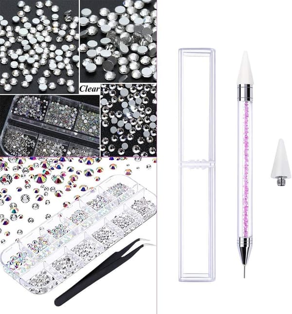 1440 strass, kristall AB strass nagelkonststenar strass