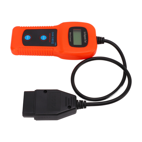 U480 bil OBD2 diagnostisk scanner LCD-skærm 10‑12V DC Universal Engine Code Reader Tool