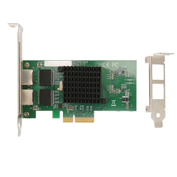 Server Nätverkskort 10 100 1000Mbps RJ45 Port PCI Express X4 Stabilt PCIe Nätverkskort för Dator