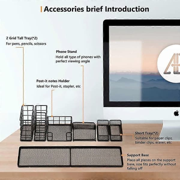 Desktop Organizers and Accessories, Desktop Organizer with Pen Holder