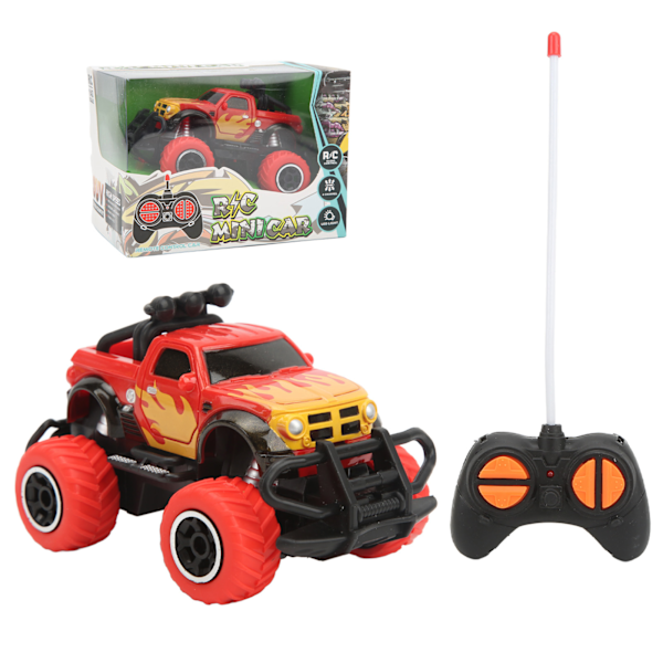 1:43 Skal RC-bil Offroad Fjärrstyrd Elbil Leksaker för Barn Pojkar Flickor Över 3 År Gammal Röd