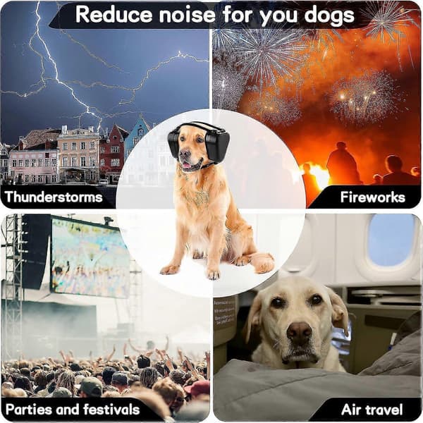 Ørekopper til hunde, støjreducerende ørekopper til hunde, støjreducerende høretelefoner til hunde, høreværn til hunde