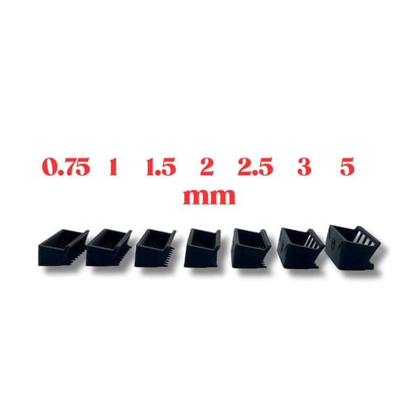 Kammer kompatible med Philips OneBlade 0,75-5 mm Svart M