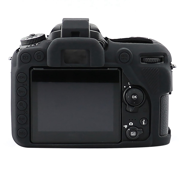 Nikon D7500 case cover Pehmeä cover suojaava musta