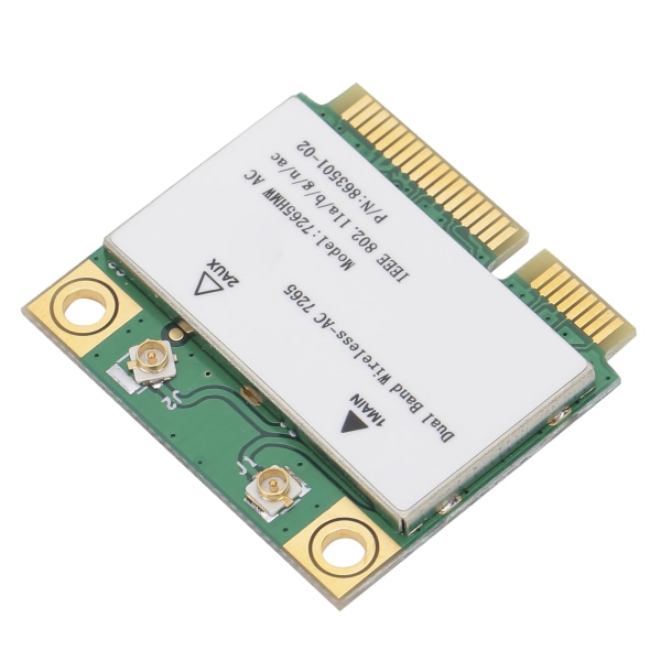 Mini PCIE Wifi -kortti DualBand langaton sovitin Verkkoosat 802.11AC 7265HMW AC