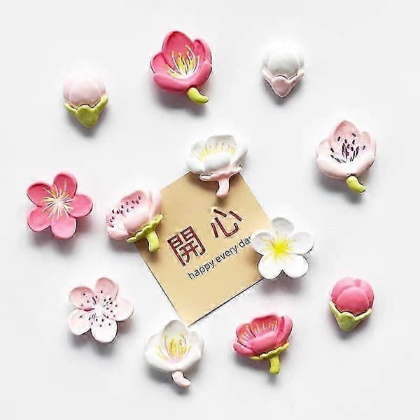 Creative Three-dimensional Flower Magnetic Stickers for Home Decoration