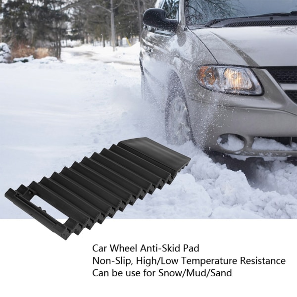 Bil Wheel Anti Skid Pad - Snow Mud Tire Traction Mat