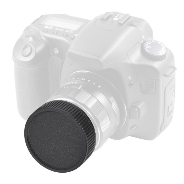 5 stk plastik baglinsedæksel Passer til M42 kamera Sort Anti støv