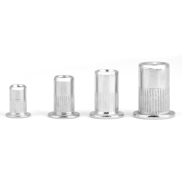 200 stk gjengede innlegg M3, M4, M5, M6 304 rustfritt stål blindmuttersett