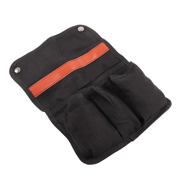 Stol Side Organizer Multifunktionel Opbevaringspose Stol Side Taske til Camping Strand Sort