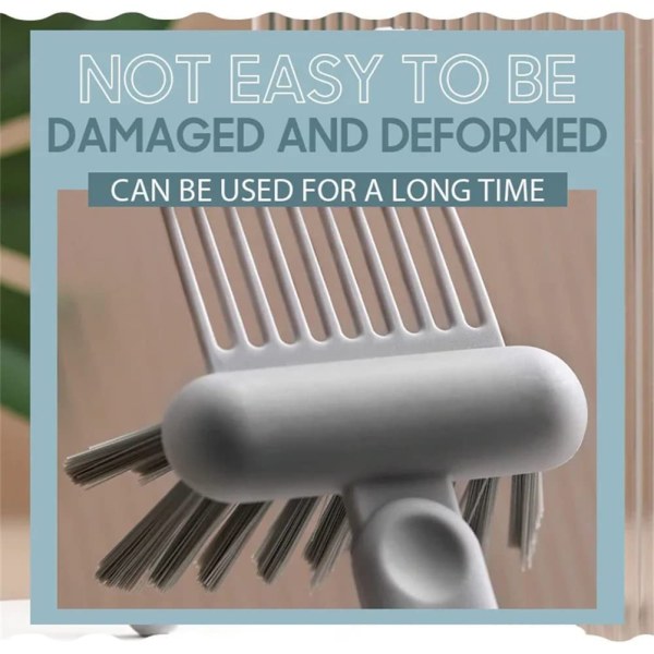2 in 1 -kampapuhdistusharja hiusharjan puhdistustyökalu hiusharjanpoistoaine harava hiusharjan puhdistustyökalu hiuspölyn poistoon kotiin ja salonkiin