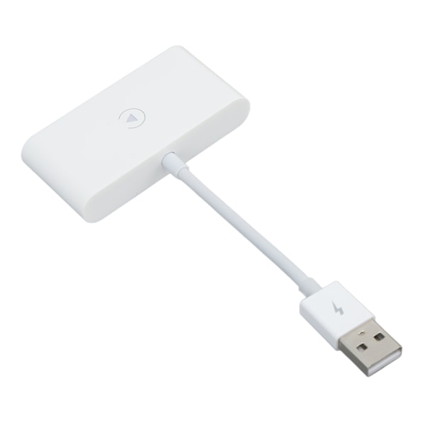 Trådløs Bil Adapter Kabel til Trådløs Bil Trådløs Dongle til Biler fra 2016 til IOS 10 og Højere Hvid