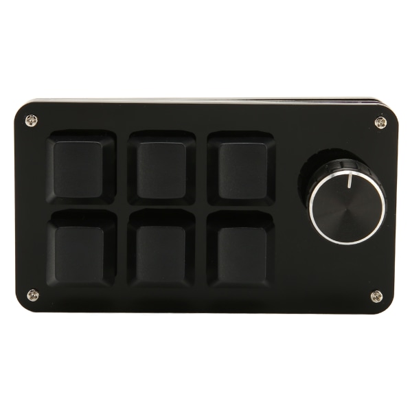 Minitastatur med 6 taster med knott USB DIY programmerbart tastatur OSU Gaming Keyboard for Gaming Office