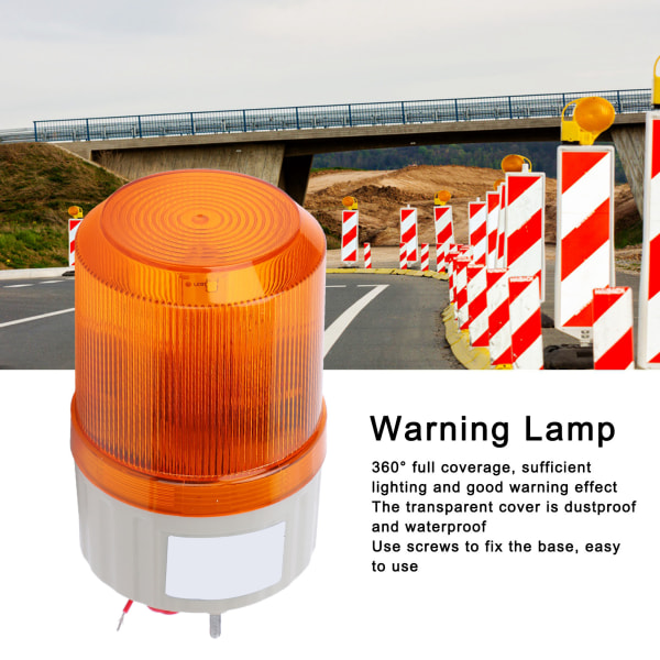 LED Ingeniørkøretøj Nødalarmlampe - Gul (1 stk)