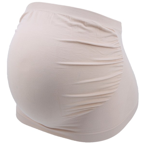 Maternity Bælte Åndbar Abdominal Graviditetsstøtte Bælte Blød Maternity Belly Brace Hudfarve XXL