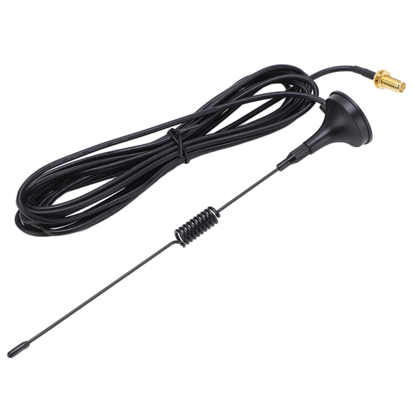 Bil High Gain Antenn SMA Honadapter Magnetisk fäste 20 cm lång UHF 400‑480mhz för Kenwood TK‑240 TK‑250