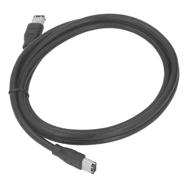 Firewire DV-kabel 6-polig till 6-polig höghastighets IEEE1394 Firewire-sladd för videokamera digitalkamera skrivare 1,8 m