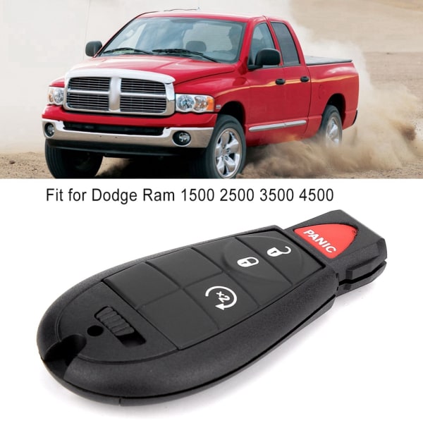 Trådlös fjärrkontrollnyckel för Dodge Ram 1500 2500 3500 4500 - M3N5WY783X J28